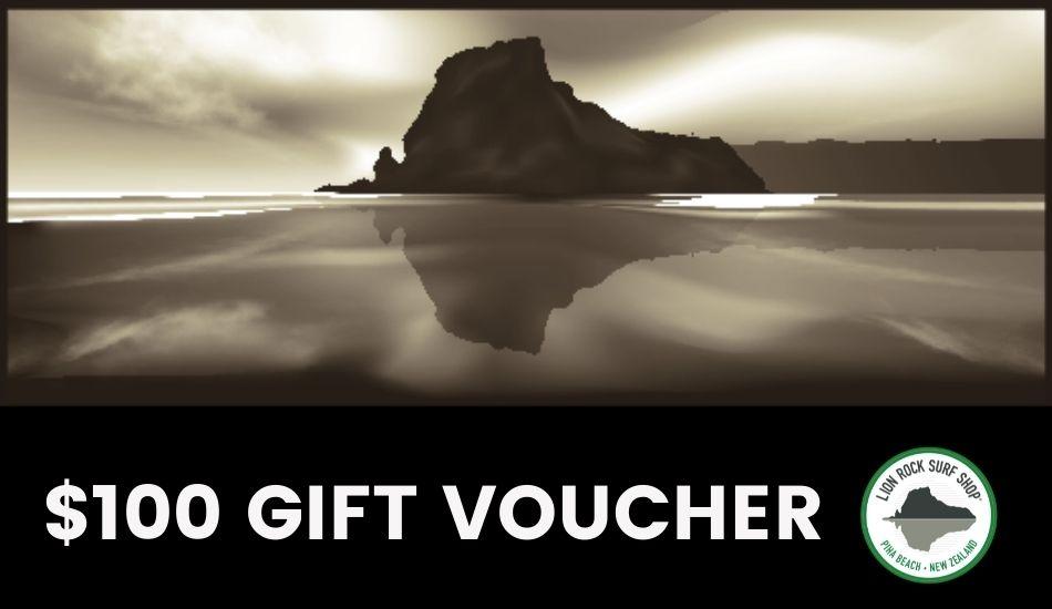 $100 Gift voucher - Lion Rock Surf Shop