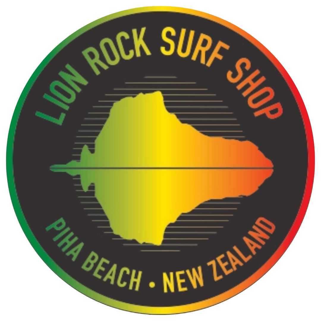 Lion Rock Surf Shop, Piha souvenir stickers - single